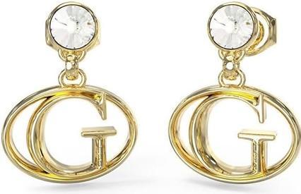 Image du produit Guess Élégant Rivoli or plaqué boucles d'oreilles dangle JUBE03361JWYGT/U (Acier chirurgical)