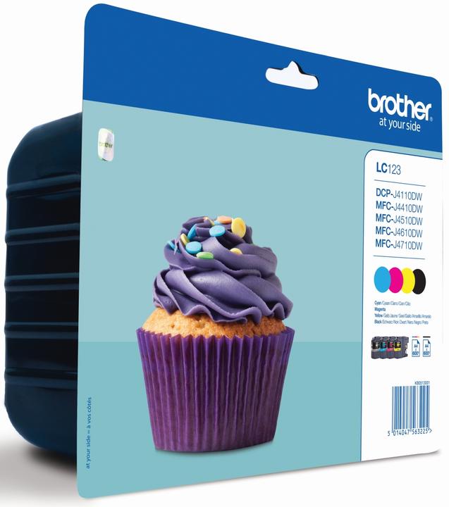 Produktbild Brother LC-123 Rainbow Pack (M, Y, C)