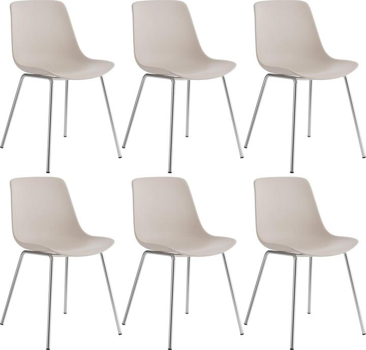 Produktbild tectake Kunststoffstühle Mave