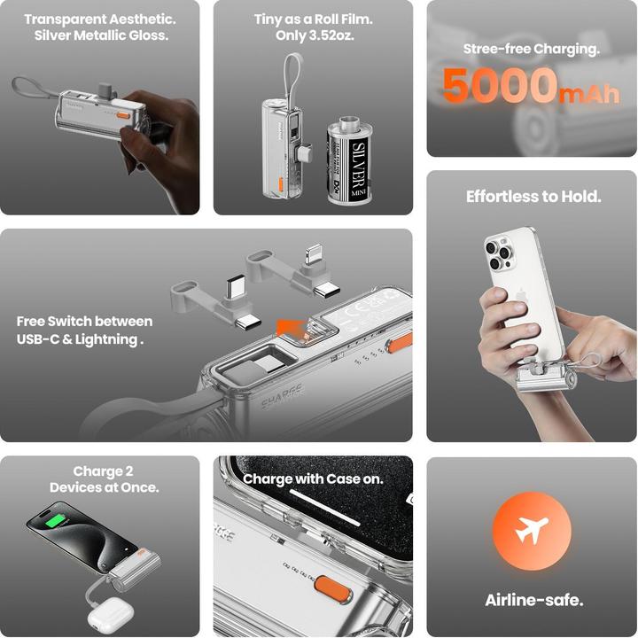 Image du produit Sharge Flow Mini (5000 mAh, 12 W, 18.50 Wh)