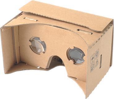 Actual product image Caruba Cardboard VR goggles up to 5"
