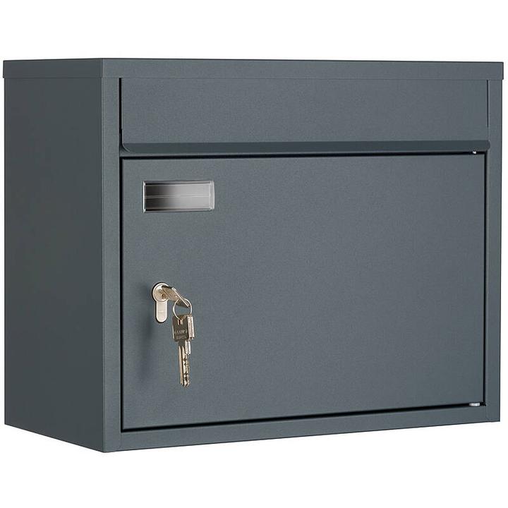 SafePost 910PZ Briefkasten mit Profilzylinder anth