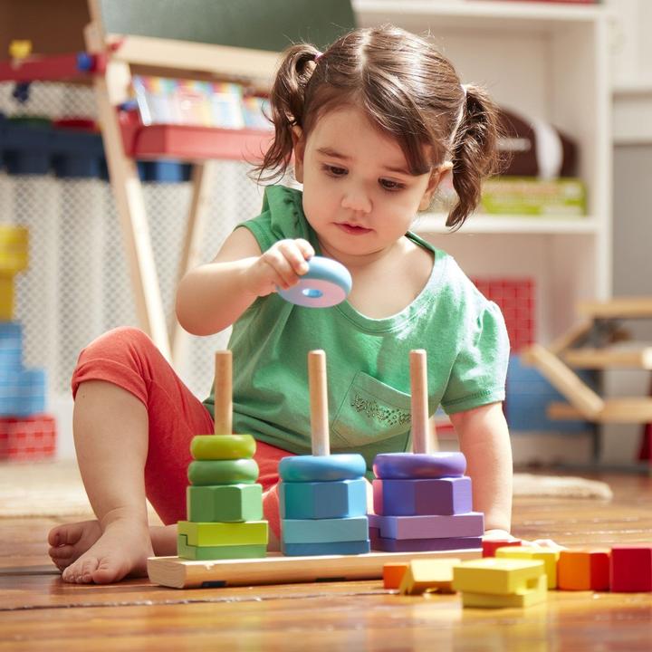 Produktbild Melissa & Doug Geometric Stacker (10567)
