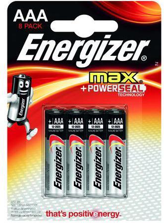 Produktbild Energizer Max Alkaline (8 Stk., AAA)
