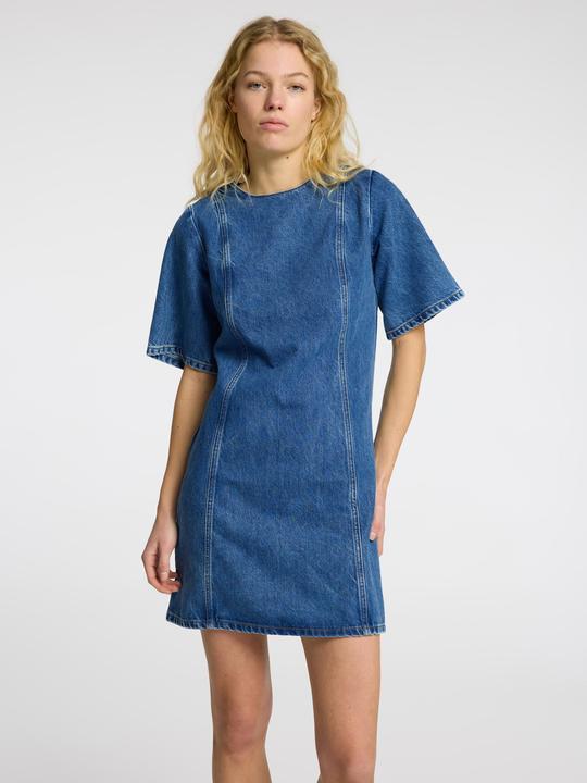 Actual product image Selected Femme Kurzarm Jeanskleid (40)