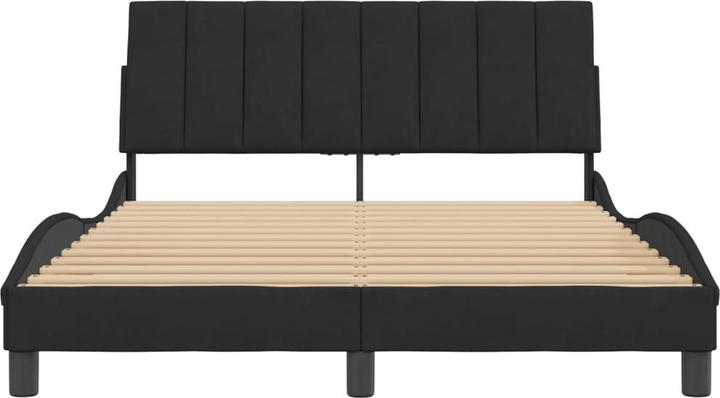 Actual product image VidaXL Bed frame with velvet headboard (160 x 200 cm)