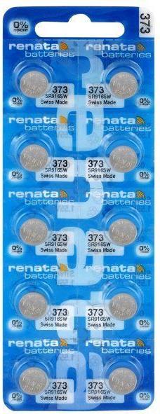 Produktbild Renata 373 / SR916SW - 10 Knopfzellen (10 Stk., V373, 29 mAh)