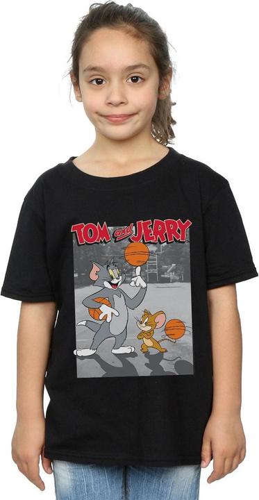 Immagine prodotto Tom & Jerry Basketball Buddies Maglietta Ragazze (116)
