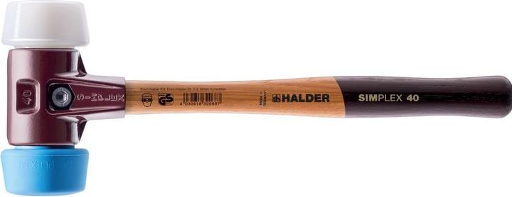 Actual product image Halder SIMLPEX soft face hammer (680 g)