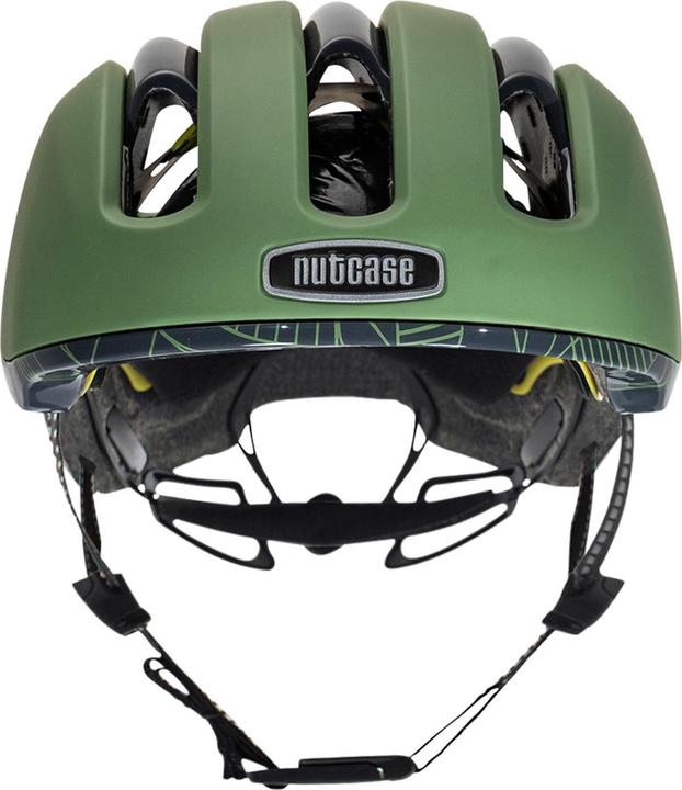 Actual product image Nutcase Vio Adventure MIPS helmet, Bahous Green, L/XL | 59-62cm (59 - 62 cm)