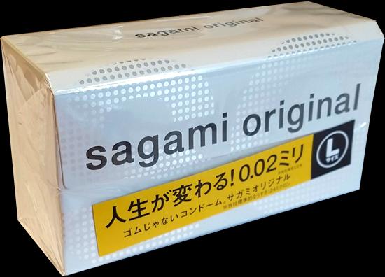 Produktbild Sagami Original L-Size» latexfrei, 12 überlange Kondome für Latex-Allergiker (12 Stk.)