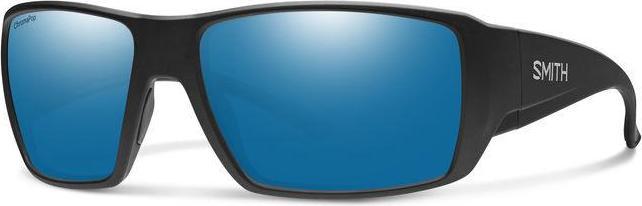 Mat Black, Glass Polarised Blue Mirror