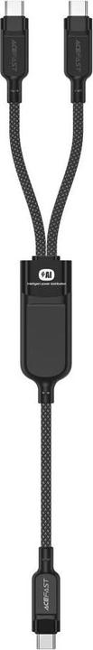 Image du produit Acefast C5 USB-C - Câble USB-C / USB-C 2in1 100W 480Mb/s - noir (1.20 m, USB 2.0)
