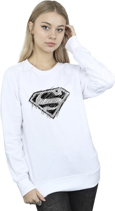 Image du produit - Sweat SUPERMAN LOGO SKETCH - Femme (M)