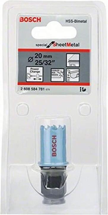 Actual product image Bosch Professional Zubehör Hole Saw Special Sheet Metal, 20 mm, 25/32-inch (20 mm)