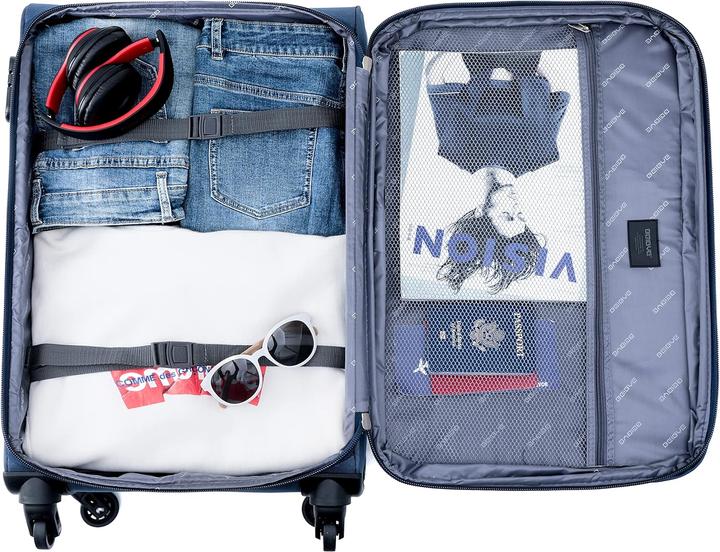 Actual product image Beibye Suitcase (45 l, M (50 - 90l))