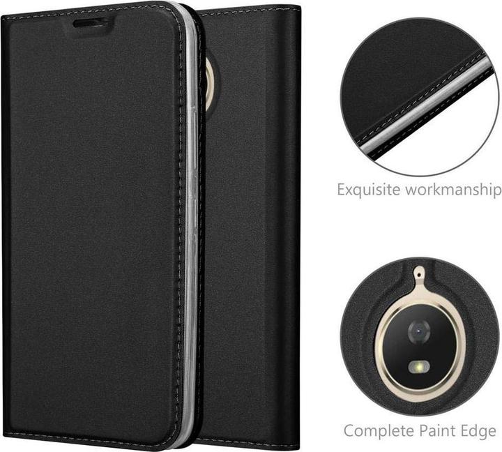 Produktbild Cadorabo Book Classy Style Cover (Motorola Moto G5S Plus)