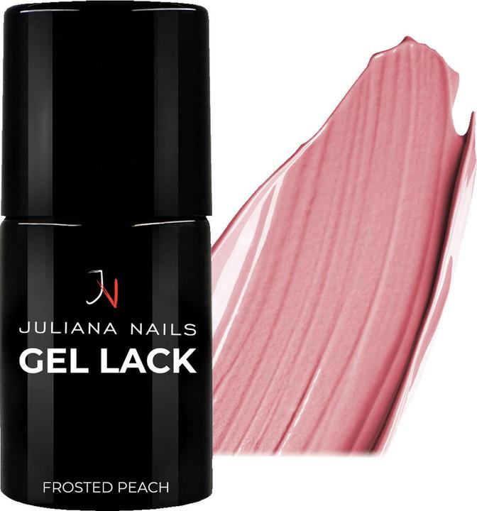Actual product image Juliana Nails Gel Lack Frosted Peach (Frosted Peach, UV gel varnish)