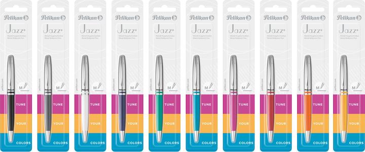 Produktbild Pelikan Kugelschreiber Jazz Classic Medium (M), Petrol (Blau, Silber, 1 x)