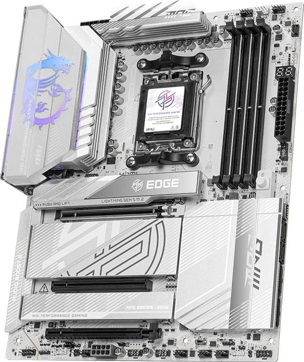 Productafbeelding MSI MPG X870E EDGE TI WiFi (AM5, AMD X870E, ATX)