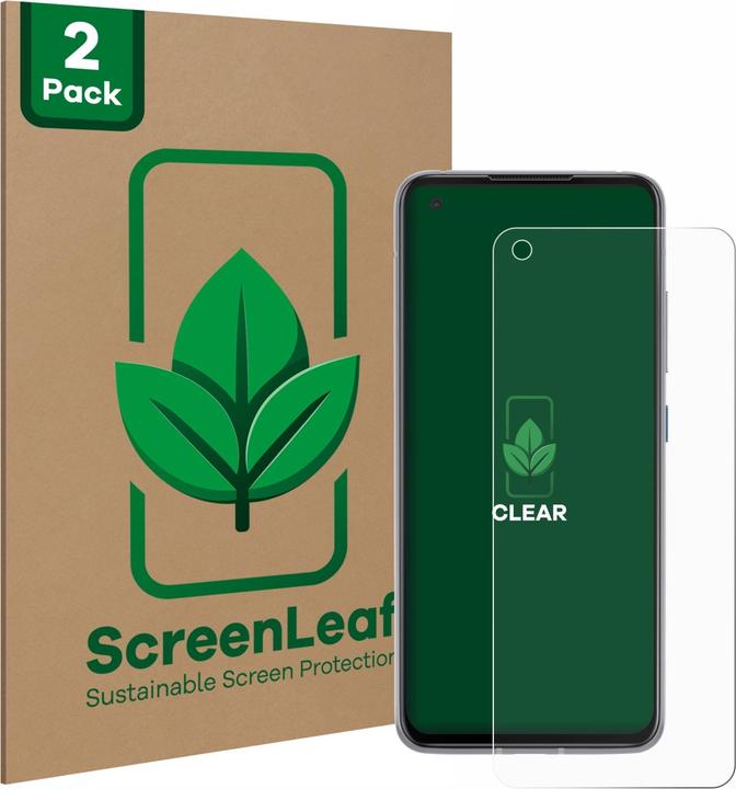 Productafbeelding ScreenLeaf Beschermfolie duurzame screenprotector screenprotector folie helder transparant (2 Stuk, Asus Zenfone 8)