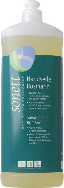 Sonett savon mains romarin recharge (Savon liquide, 1000 ml)