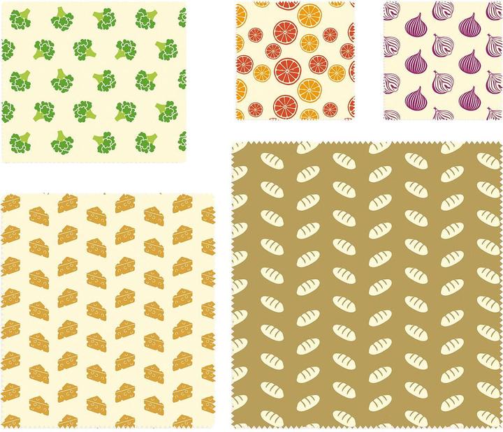 Image du produit Nuts Tissus en cire d'abeille (5 x)