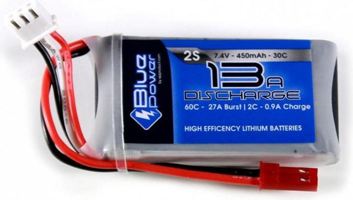 Produktbild EP BluePower LiPo-Akku 7.4V 450mAh 30C (7.40 V, 450 mAh)