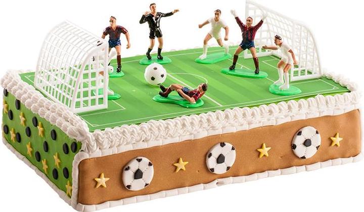 Immagine prodotto Decocino Torta decorazione set campo da calcio (7 x)