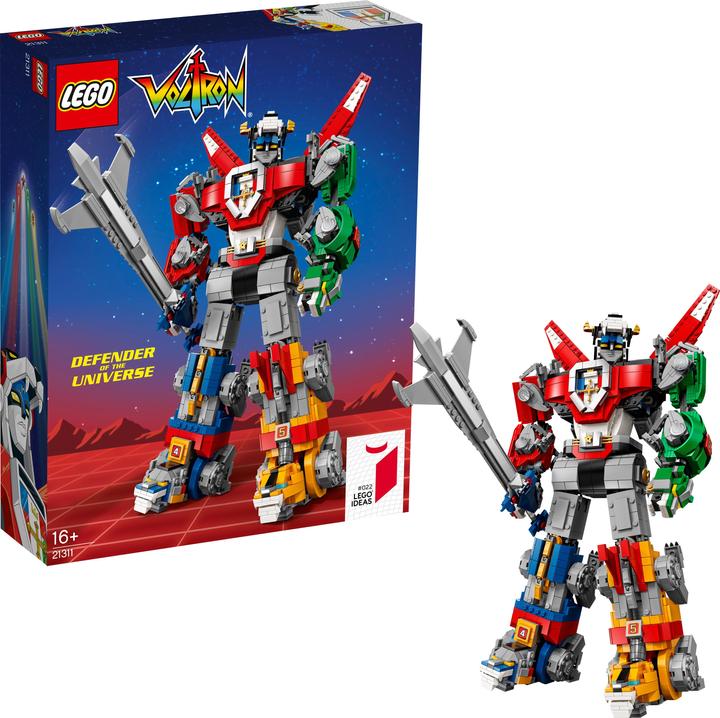 Actual product image LEGO Voltron (21311, LEGO Ideas, LEGO Rare Sets)