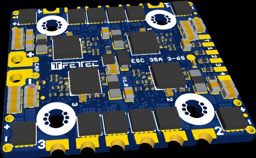 Immagine prodotto FETtec ESC 4in1 6S 35A