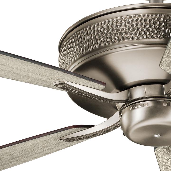 Produktbild Elstead Lighting Monarch II leiser Deckenventilator Ø132cm Holz + Fernbedienung