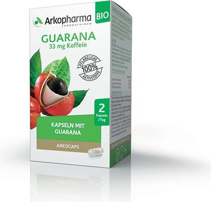 Produktbild Arkopharma Arkocaps Bio Guarana Kapseln (130 Stück, Kapseln, 119 g)