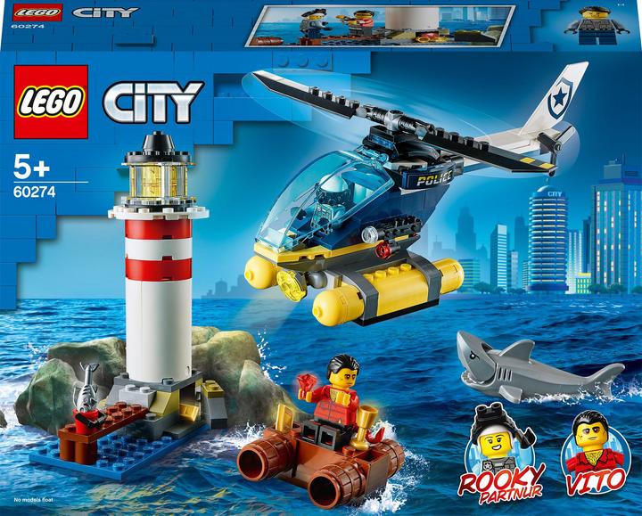 Actual product image LEGO City arrest at the lighthouse (60274, LEGO City)
