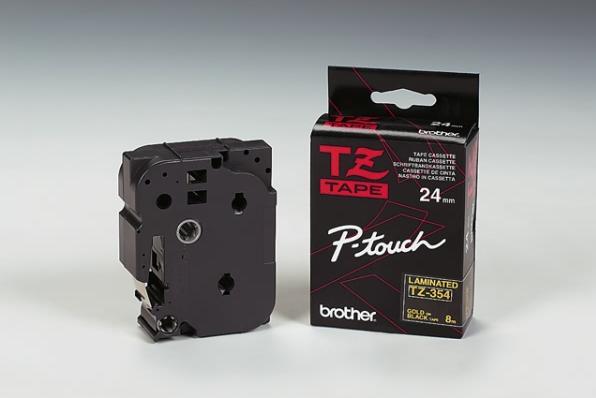 Actual product image Brother Tze-345 (1.80 cm, Black)