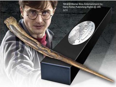 Image du produit Noble Collection Harry Potter Baguette magique Harry Potter Baguette magique brisée