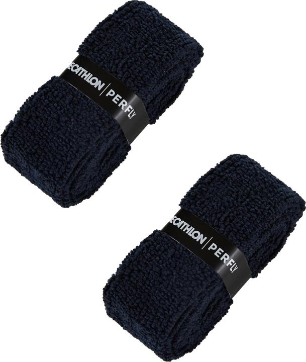 Actual product image Perfly Badminton Towel Grip x 2 Black