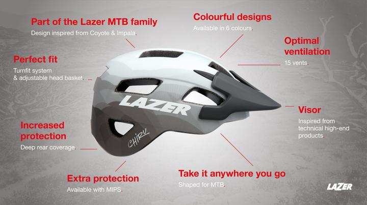 Actual product image Lazer Sport Chiru MIPS (56 - 59 cm)
