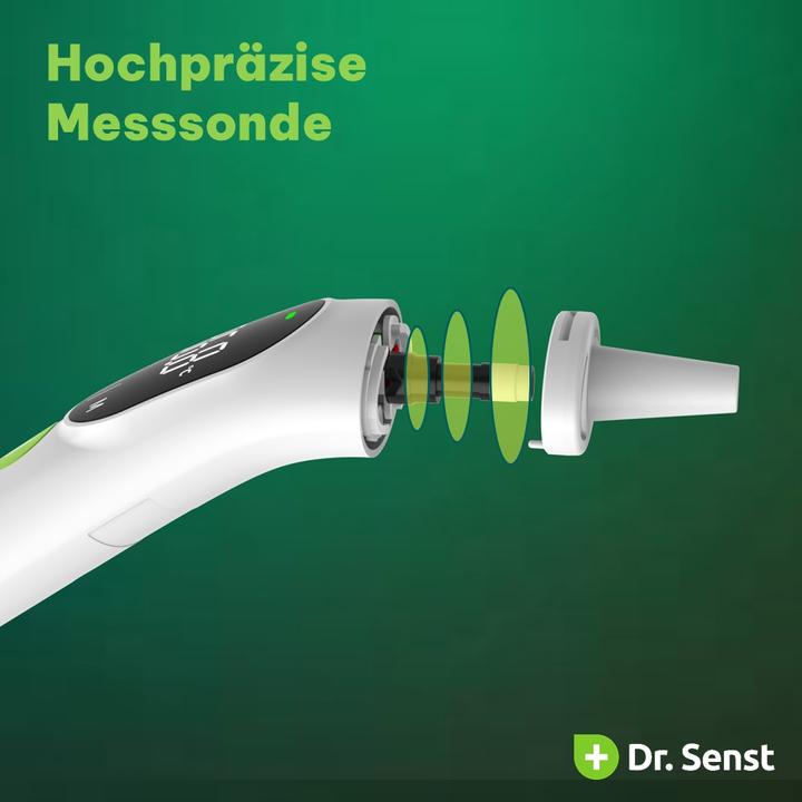 Productafbeelding Dr. Senst Infrarot 3in1 Ohr/Stirn/Objekt Thermometer DET-20F