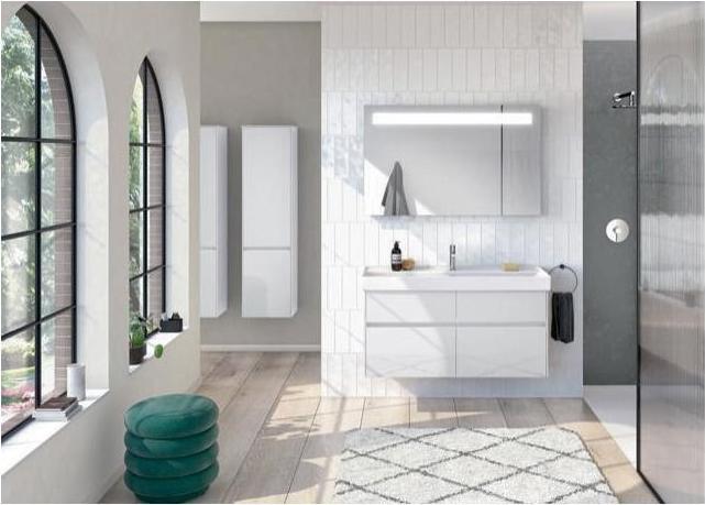 Immagine prodotto Villeroy & Boch V&B Mobiletto COLLARO 1154x546x444mm con LED Bel Bianco Lucido (115,5 x 44,5 x 54,5 cm)