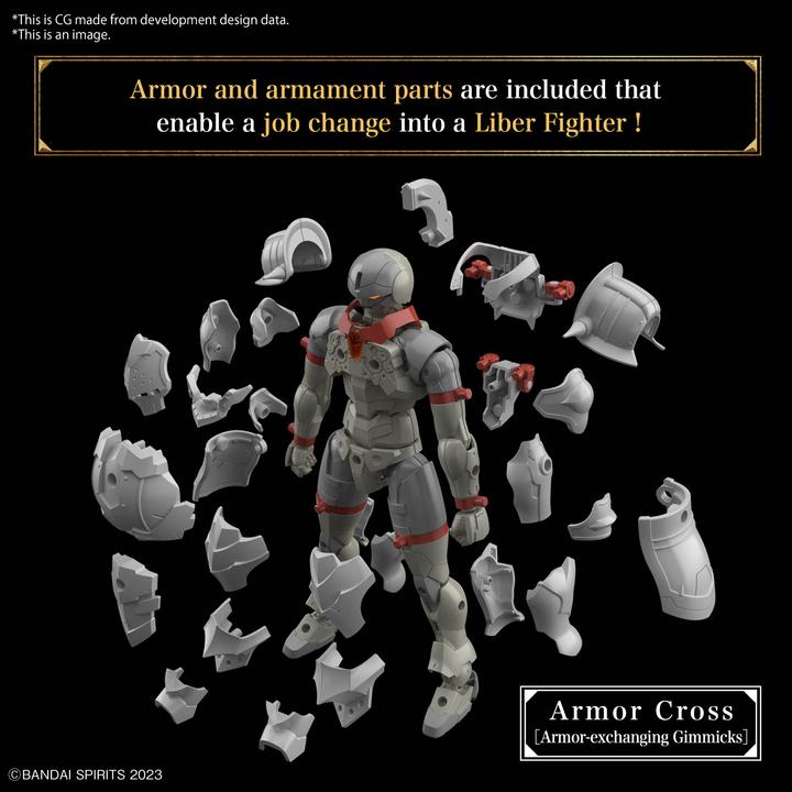 Produktbild Bandai 30 Minutes Fantasy - Liber Warrior