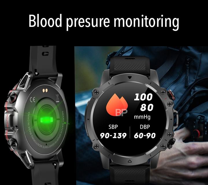 Actual product image Herren-Smartwatch RNCF18-1 SCHWARZ Armband + Armband