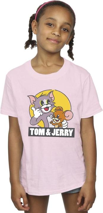 Immagine prodotto Tom & Jerry Sketch Logo Maglietta Ragazze (128)