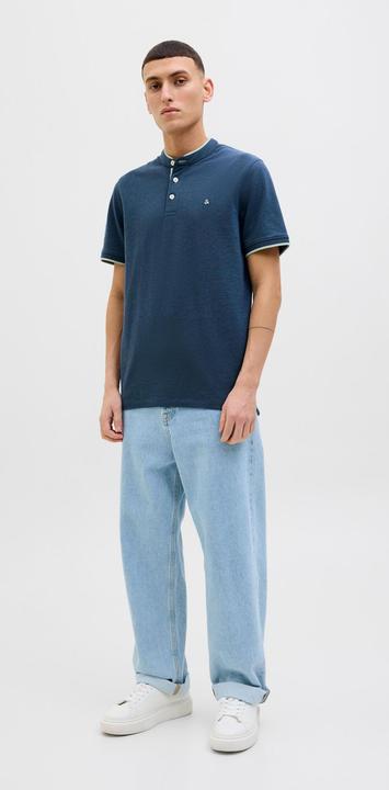 Actual product image Jack & Jones Jjepaulos Mao Polo Ss Noos (L)