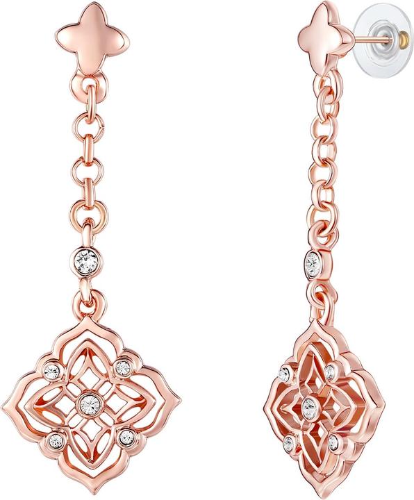 Produktbild Lulu & Jane Metall-Legierung verziert mit Kristallen von Swarovski® roségold - 33304 (Metall-Legierung)