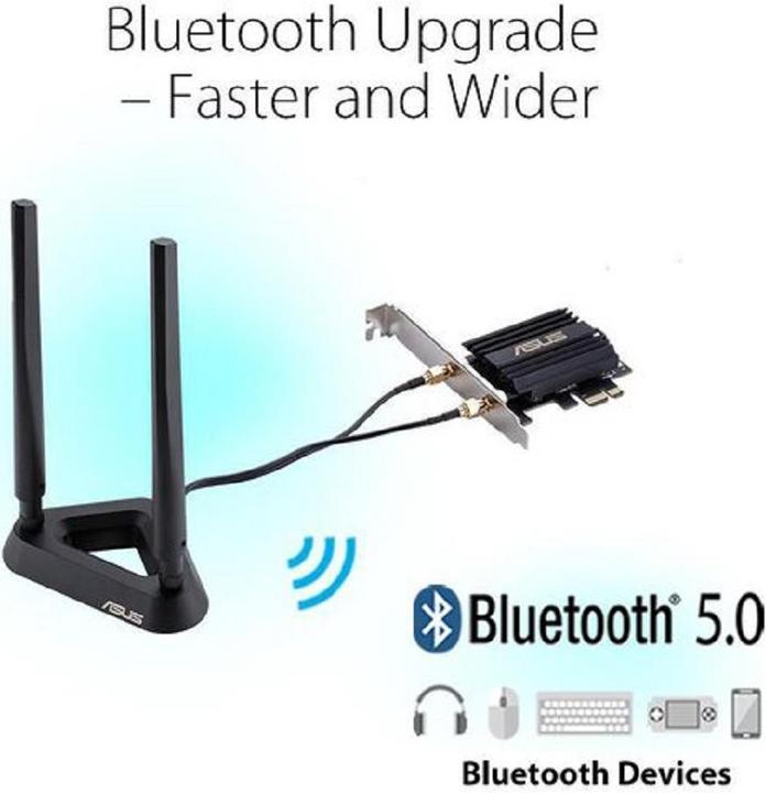 Produktbild ASUS PCE-AX58BT AX3000 WiFi 6 Adapter (Mini PCI Express)
