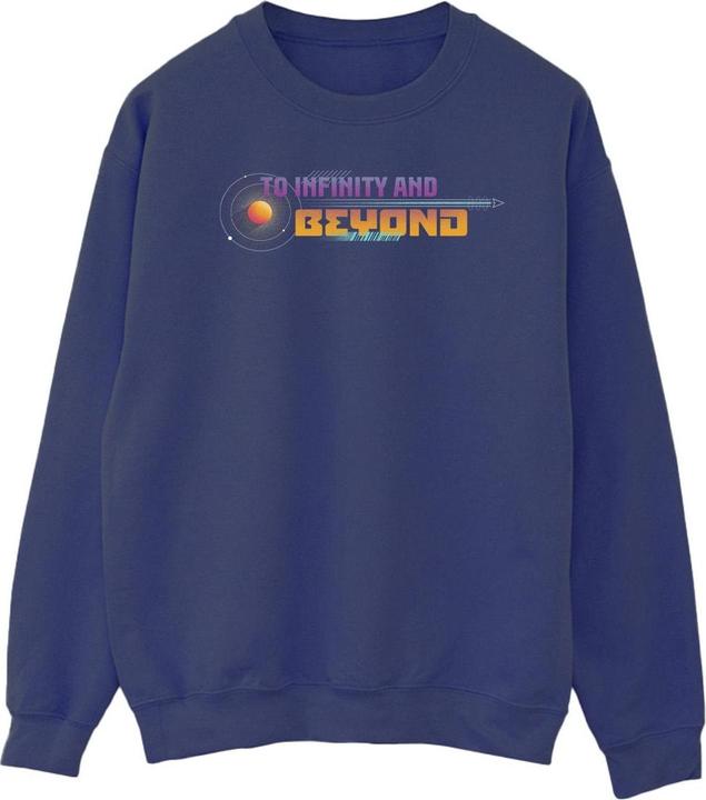 Disney Lightyear Infinity And Beyond Text Sweatshirt (XL)
