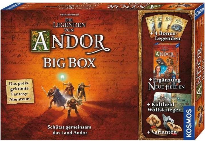 Immagine prodotto Kosmos Le leggende di Andor - Big Box (Tedesco)
