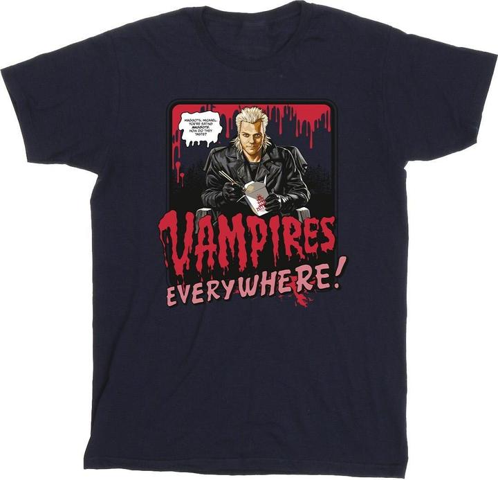 Actual product image Universal Textiles Mens Vampires Everywhere Cotton T-Shirt (5XL)