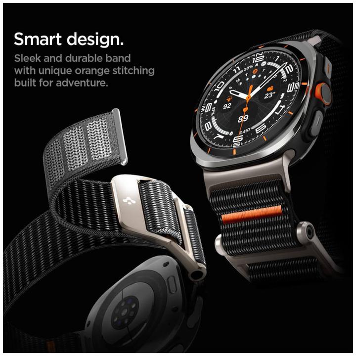 Image du produit Spigen DuraPro Flex Sam Galaxy Watch Ultra 47mm czarny/black AMP08773 (Nylon, Métallique, Zinc)